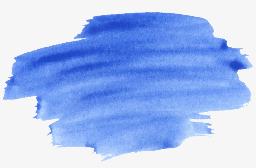 Png File Size - Watercolour Brush Stroke Paint, transparent png download