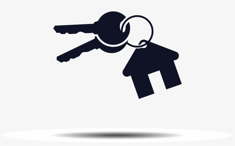 Car Key Silhouette At Getdrawings - Real Estate Vector Png, transparent png download