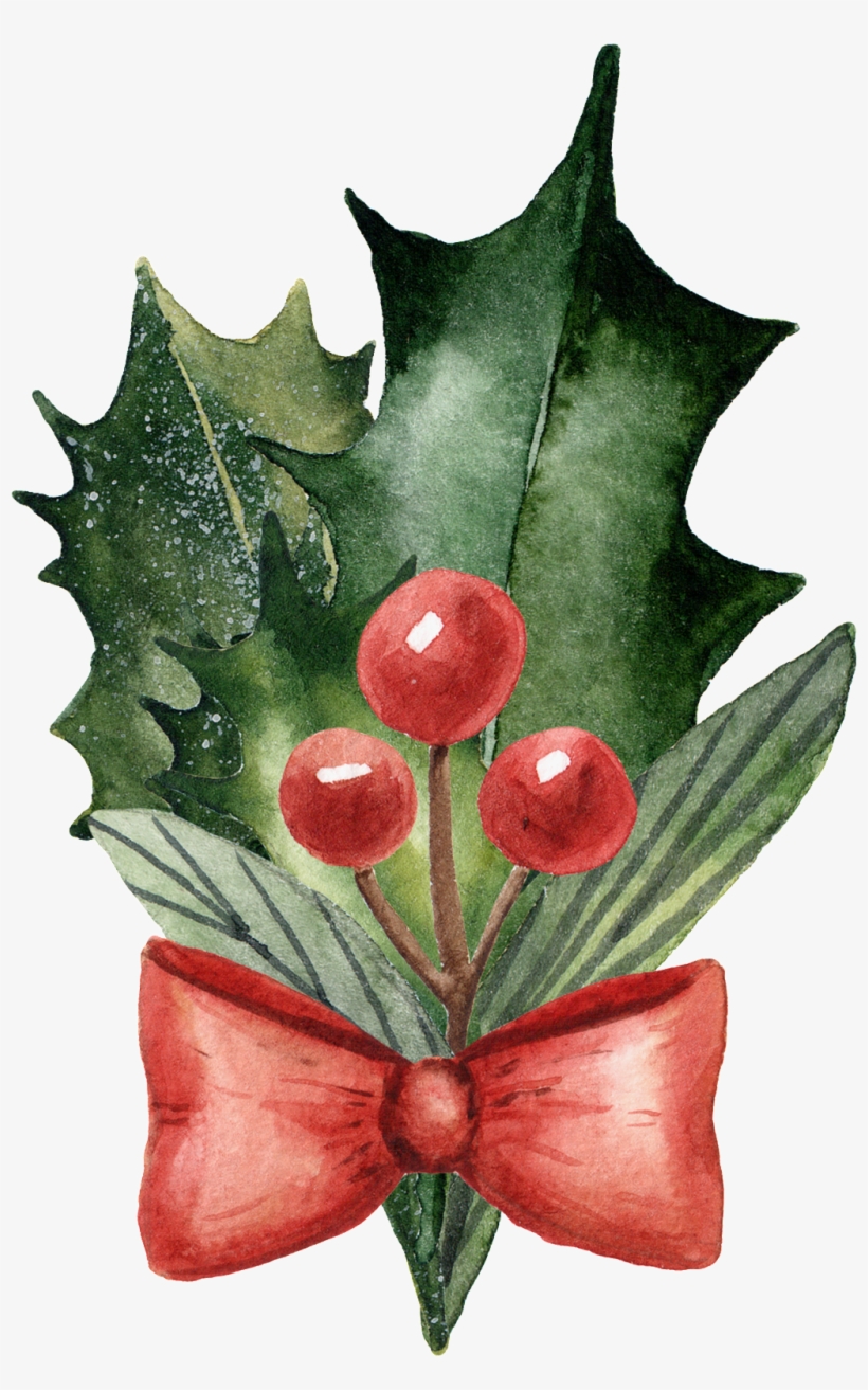 Hand Drawn Cartoon Watercolor Leaves Png Transparent - Watercolor Painting, transparent png download