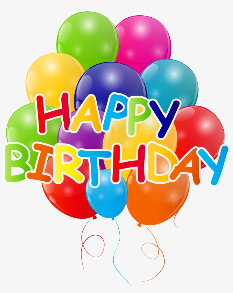 Birthday Balloons Png, transparent png download