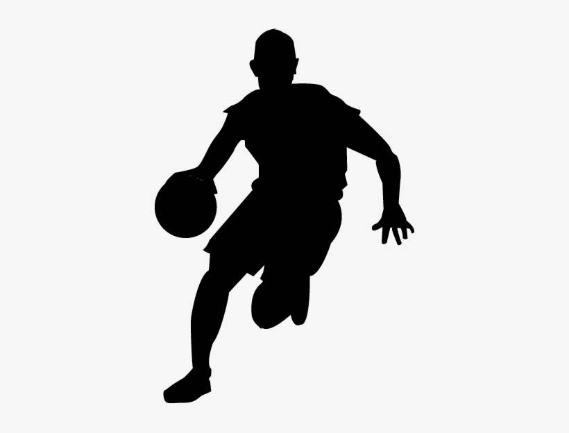 Image Result For Basketball Silhouettes For Little - Wall Decal Quote Eat Sleep Play Basketball Wall Decal, transparent png download