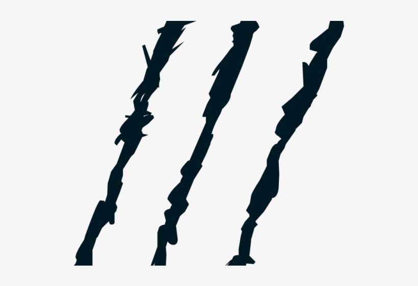 Scratches Clipart Transparent Background - Transparent Background Claw Marks Png, transparent png download
