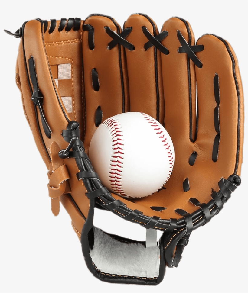 Baseball Bat Clipart Brown Thing - Baseball Glove Transparent, transparent png download
