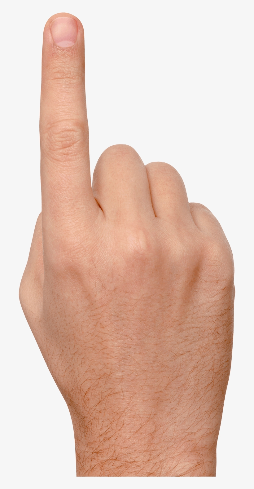 Large Pointing Finger - Hand Finger Png, transparent png download