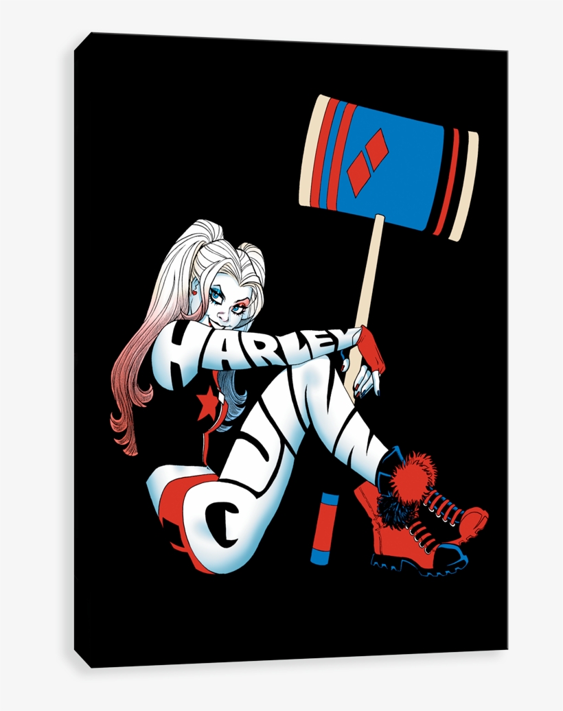 Harley Quinn - Harley Quinn Vol 6 Black White And Red All Over, transparent png download