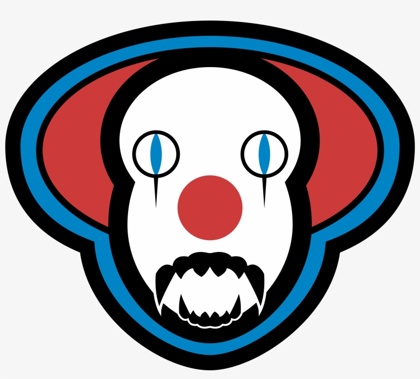 Inspired By "it" Aka Pennywise The Clown - Drawing, transparent png download