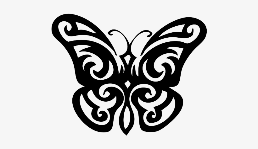 Butterfly - Butterfly Tattoo Png, transparent png download