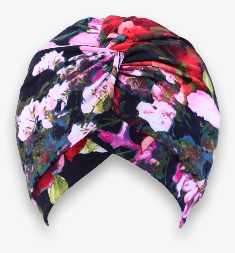 Floral Shower Turban - Turban, transparent png download