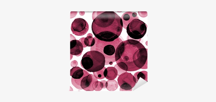 Modern Background Of Burgundy And Dark Red Transparent - Watercolor Painting, transparent png download