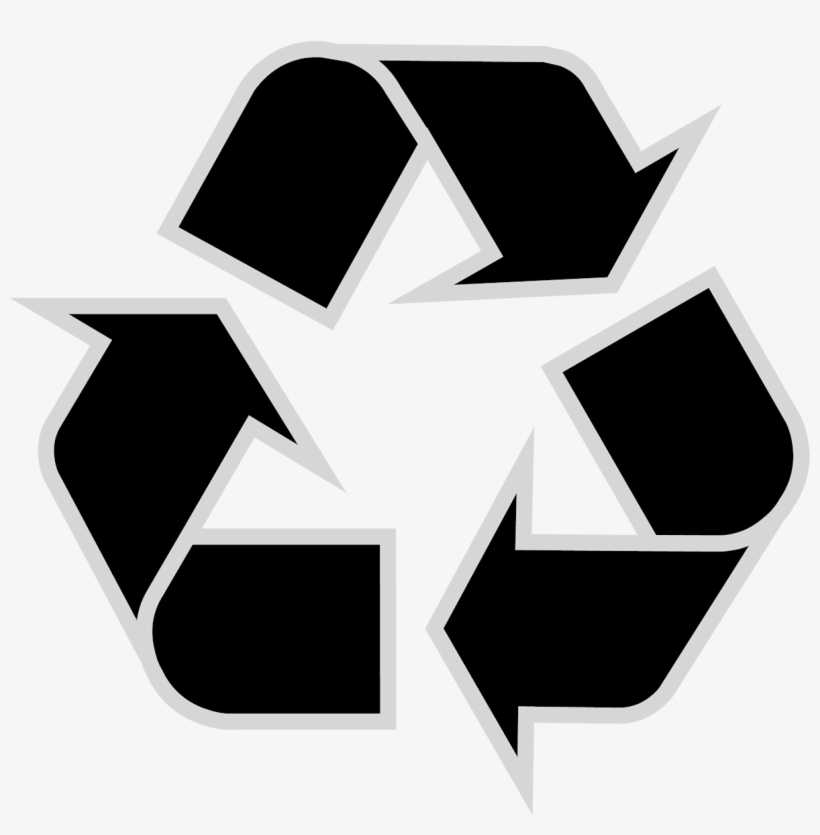 Recycling Symbol Icon Outline Sol - Earth Day Recycling Posters, transparent png download