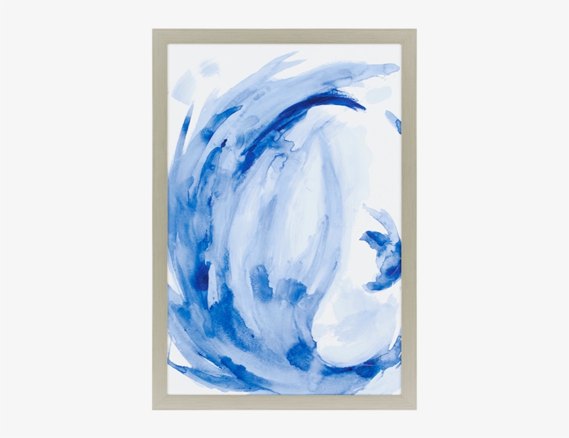 Blue Swirl Ii - Painting, transparent png download