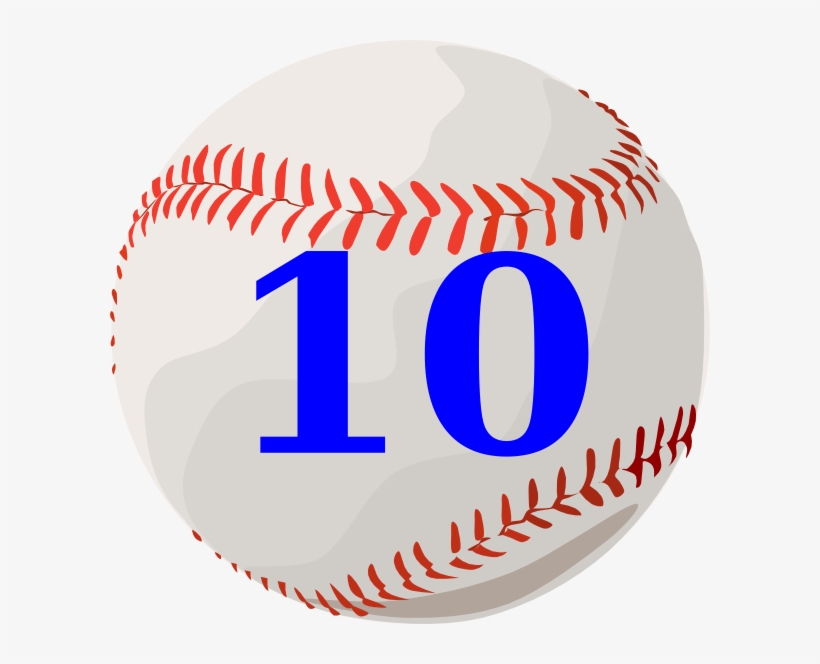 Clip Art At Clker Com Vector Online - Bola De Beisbol Dibujo, transparent png download
