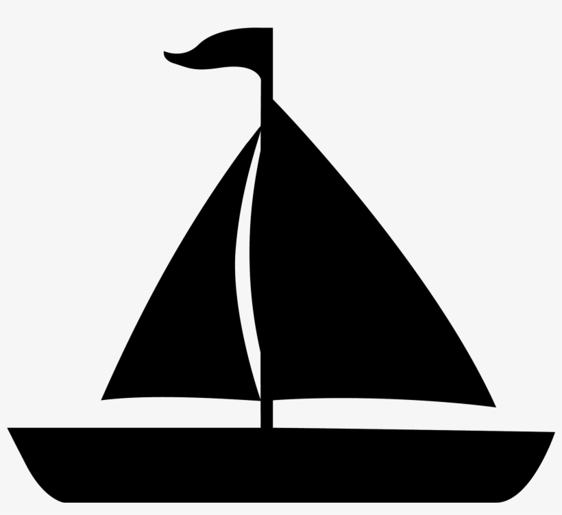 Sailboat Silhouette, transparent png download