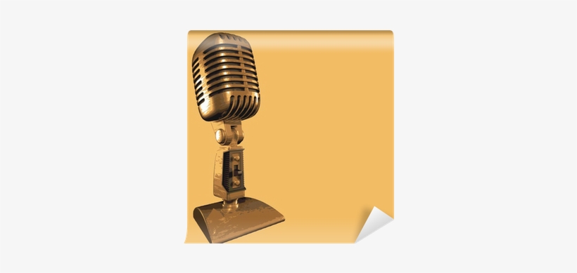 Vintage Microphone, transparent png download