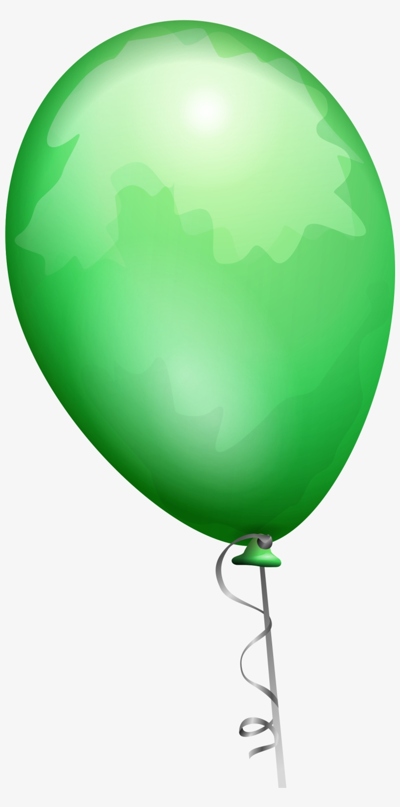 Free Vector Balloons-aj Clip Art - Green Balloon, transparent png download