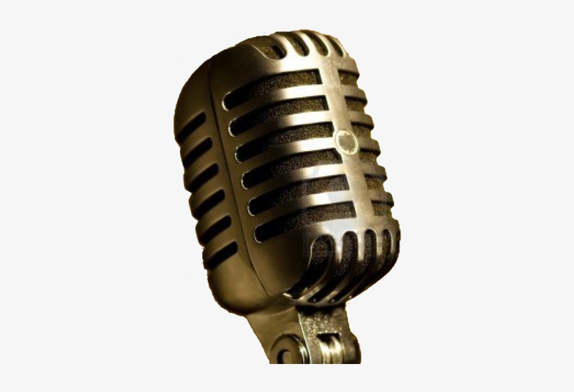 326 X 480 Png 238kb - Vintage Microphone, transparent png download