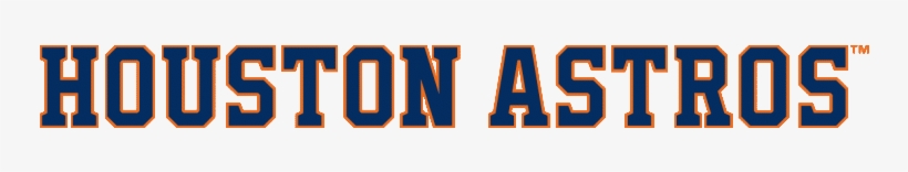 Houston Astros Text Logo Png, transparent png download