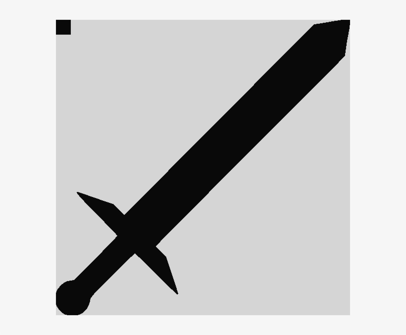 Black Sword Clip Art At Clker Sword Clipart Png - Sword Clip Art Png, transparent png download