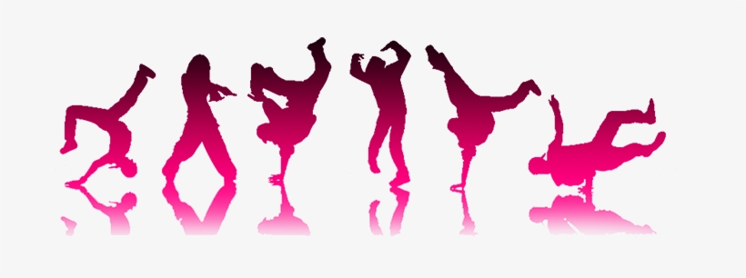 Dancers At Getdrawings Com - Hip Hop Silhouette, transparent png download