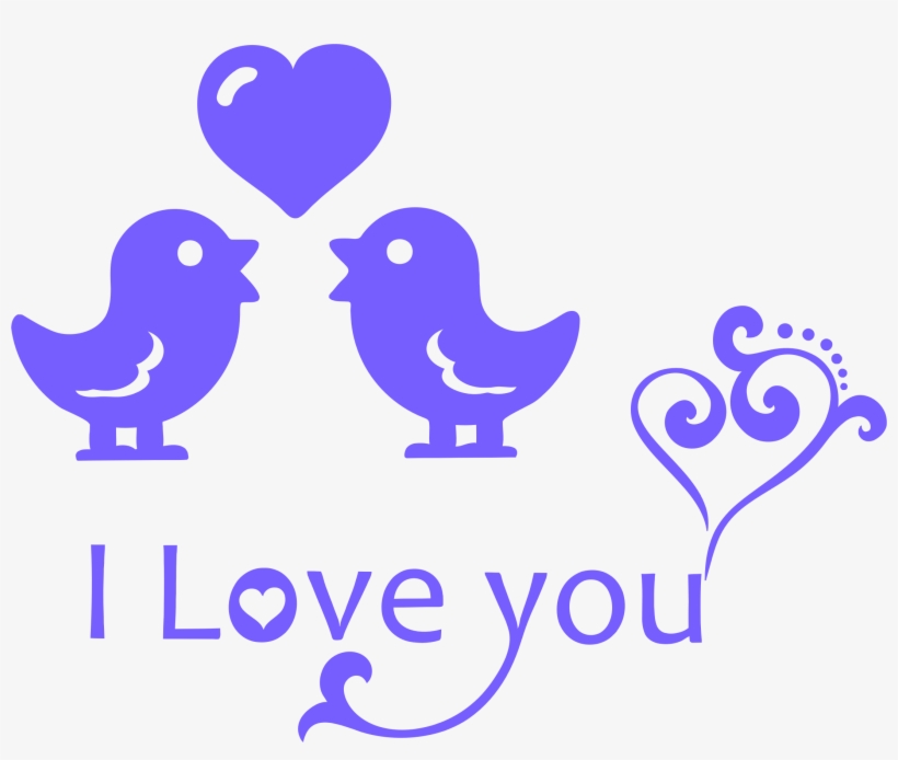 This Free Icons Png Design Of I Love You Typography, transparent png download