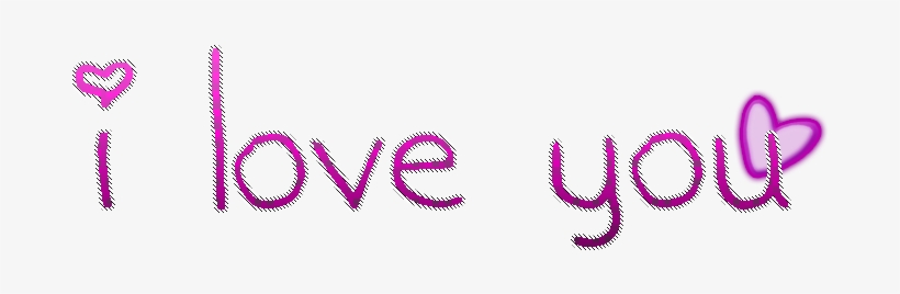 Best Free I Love You Png Image - Calligraphy, transparent png download