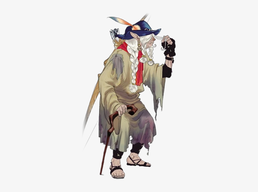 Ffl Char Old Man - 戦士 ファンタジー, transparent png download