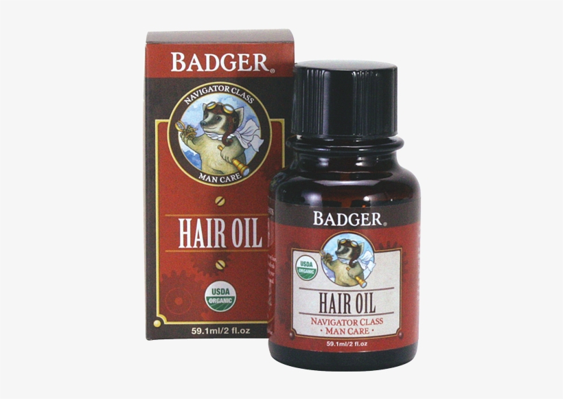 Mens Hair Oil - Badger Beard Oil, transparent png download