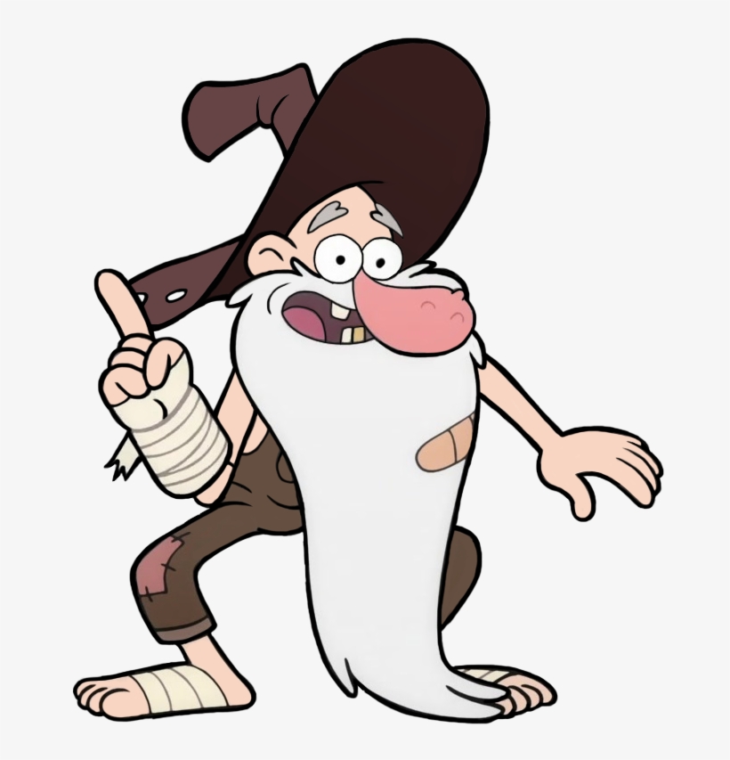 Old Man Mcgucket Appearance - Gravity Falls Old Man Mcgucket, transparent png download