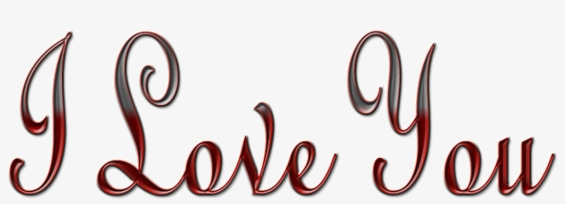 Love You Words Png, transparent png download