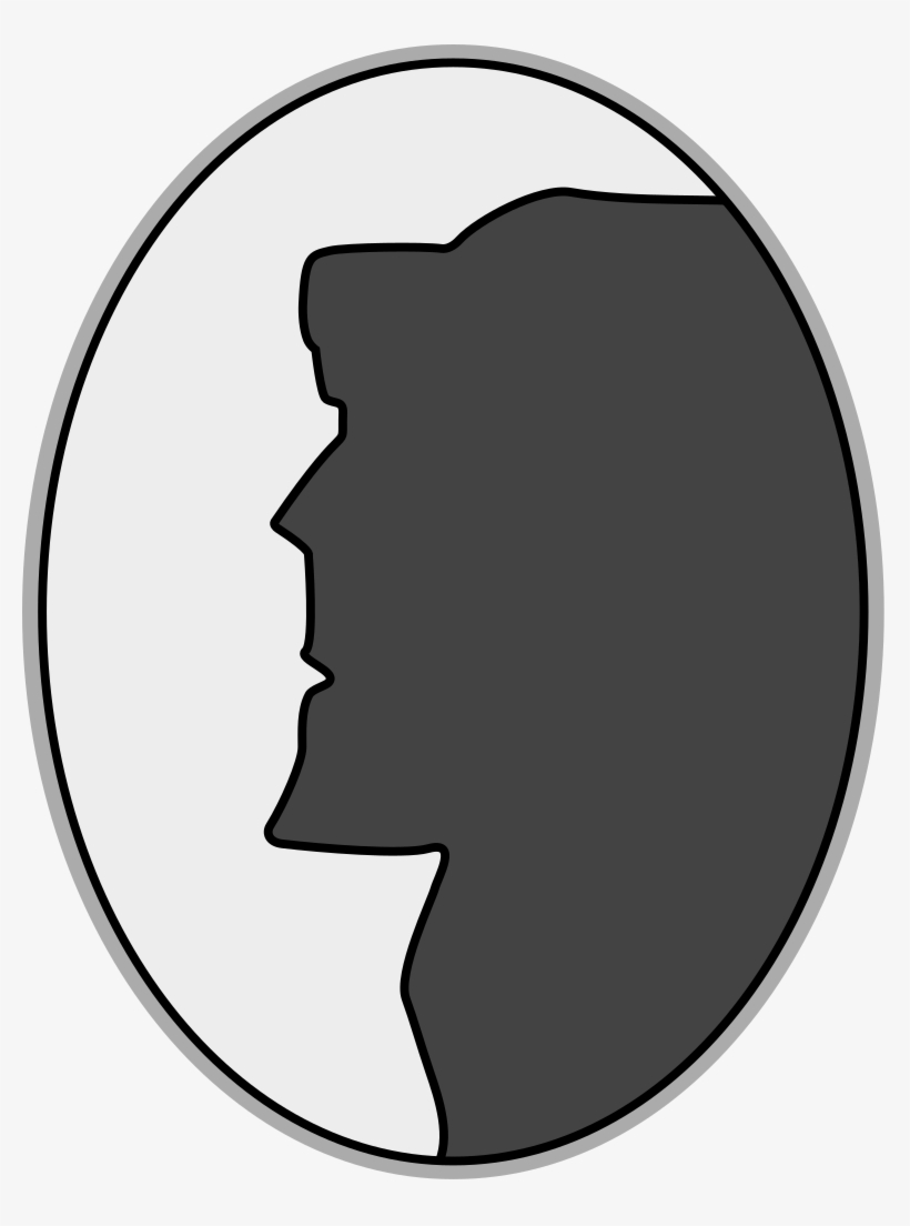 New Hampshire's Old Man Of The Mountain - Old Man Of The Mountain Silhouette, transparent png download