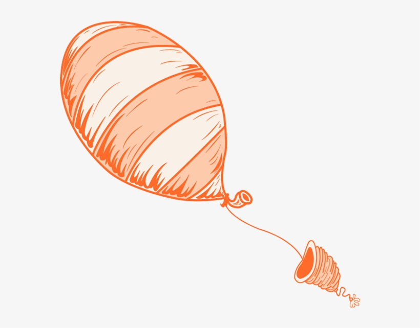 Picture Black And White Library Balloon Illustrator - Dr Seuss Air Balloon, transparent png download