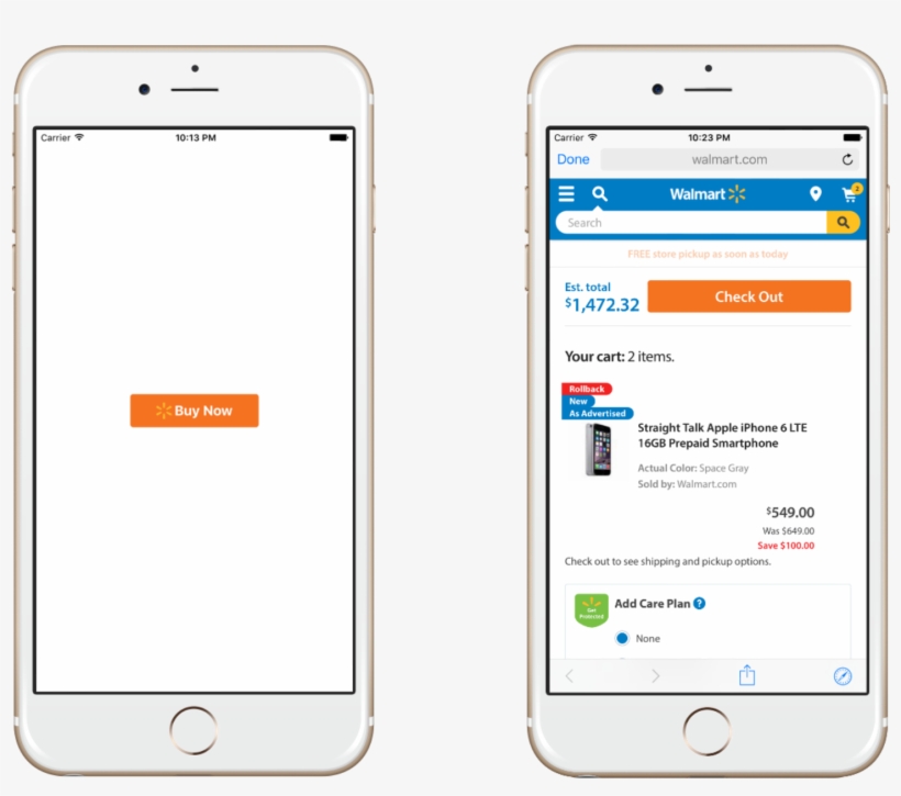 Add Walmart Buynow Button To Your Application - Welcome Message Google Business, transparent png download