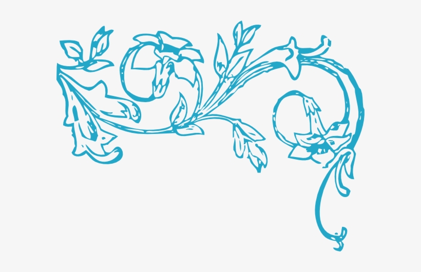 Flowers Borders Clipart Vine Free Clipart On Dumielauxepices - Pumpkin Vines Clipart Black And White, transparent png download