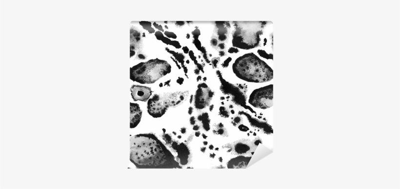 Seamless Leopard Painted Print - 2 Taies D'oreiller En Coton 57 Fils/cm² - Blanc Et, transparent png download