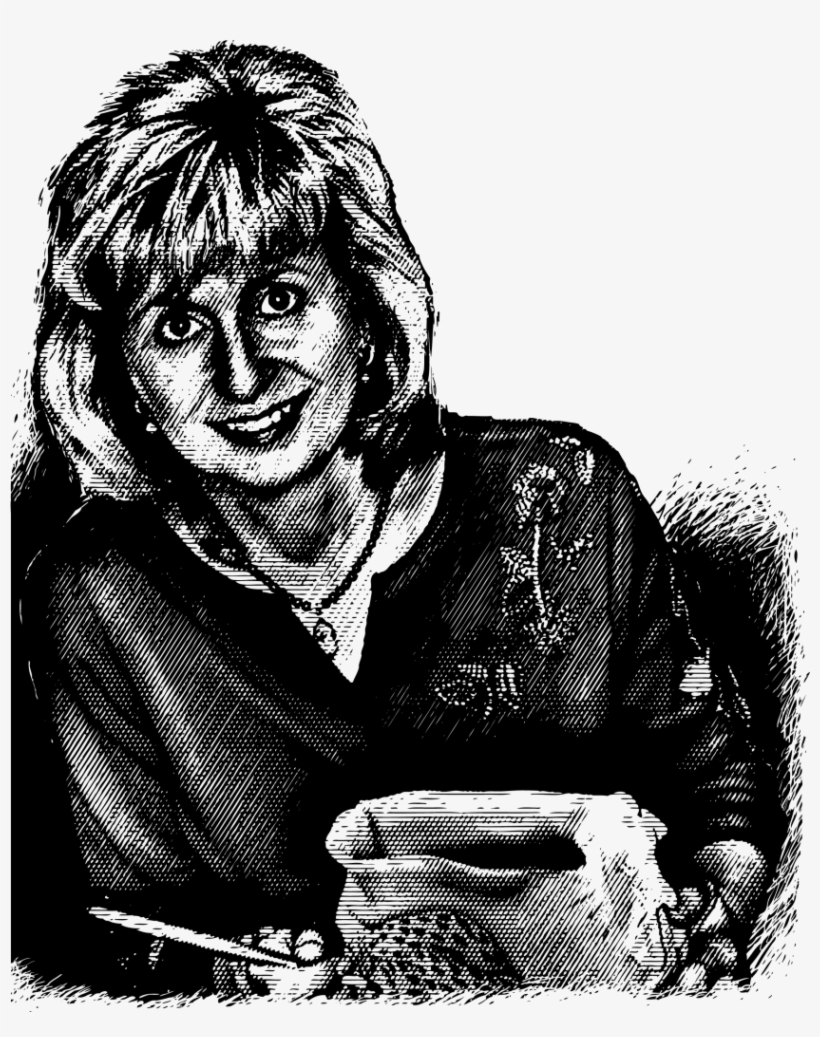 Drawn Artistic Clay - Sitting, transparent png download