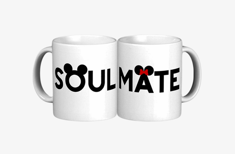 Soulmate Couple Mugs - Soulmate, transparent png download