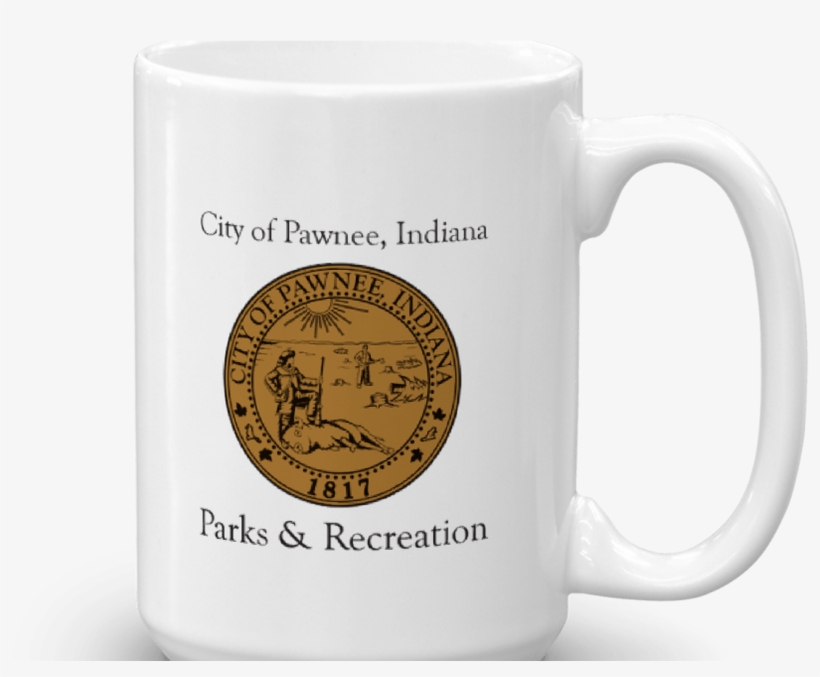 Parks And Recreation City Of Pawnee White Mug - Parks And Rec Mug, transparent png download