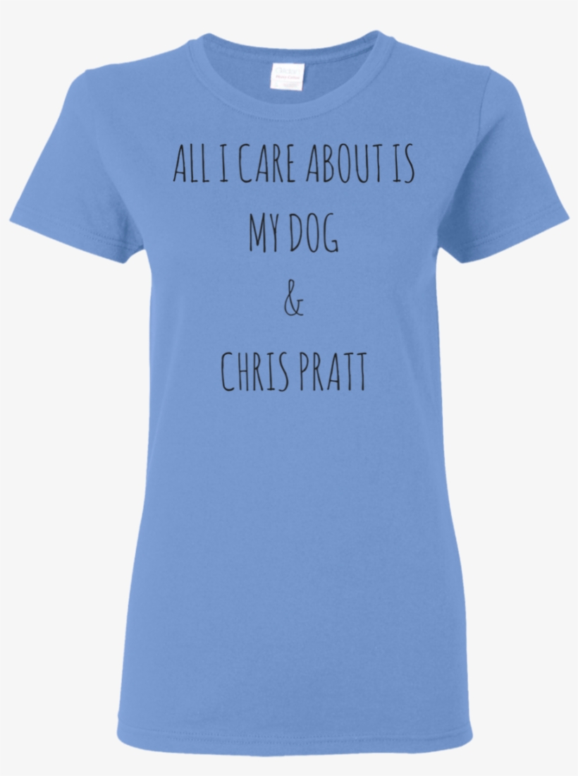 All I Care About Is My Dog & Chris Pratt T-shirt - Turtle Moon, I Love You To The Moon & Back - Ladies, transparent png download