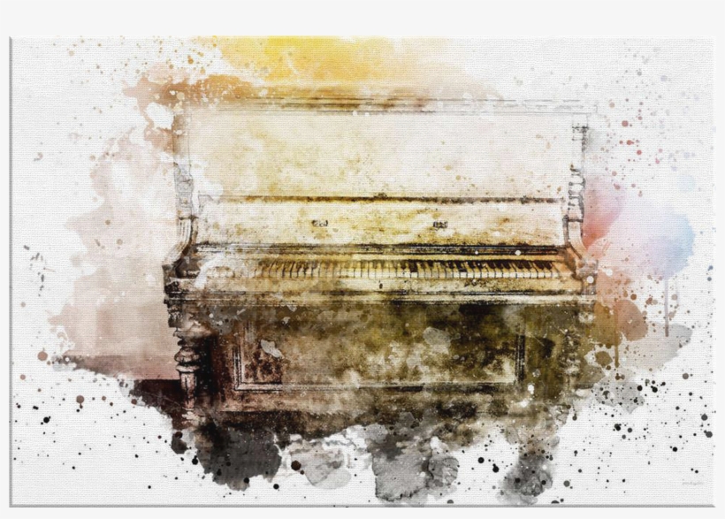 Vintage Piano - Piano, transparent png download
