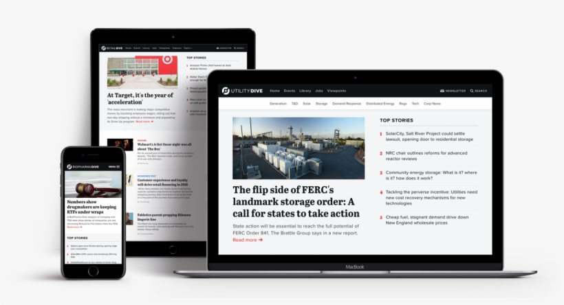 Responsive Dive Products - Industrydive, transparent png download