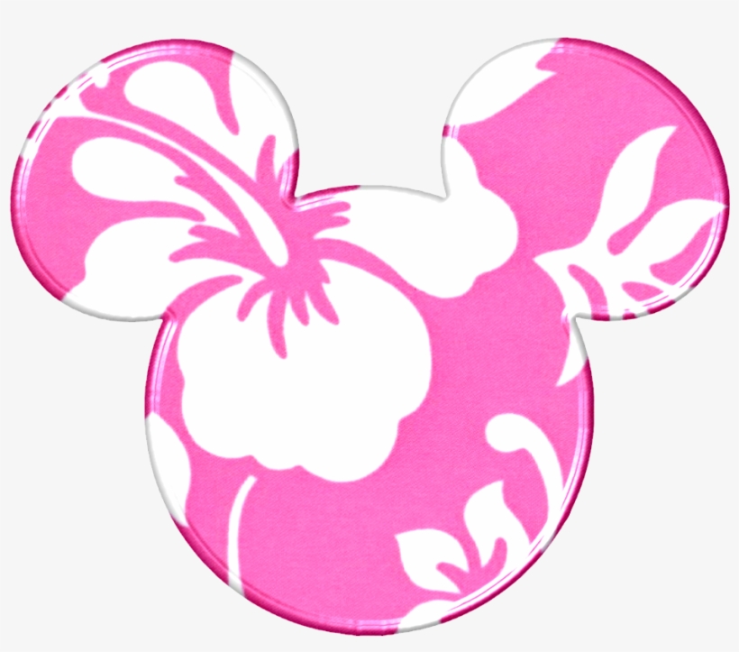 Mickey Heads Hawaiian Style - Hawaiian Mickey Mouse, transparent png download
