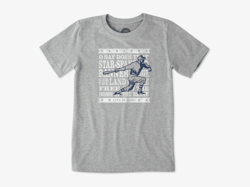 Boys Brave Baseball Crusher Tee - Omaha Shirt, transparent png download