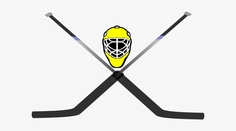 Bats Vector Lacrosse - Goalie Hockey Stick Cross, transparent png download