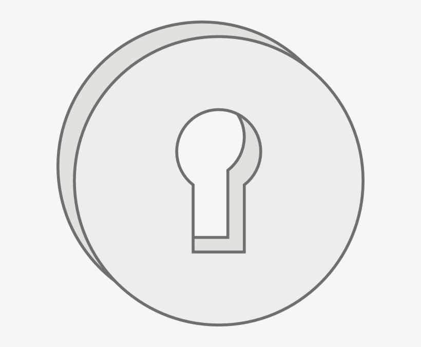 Key Lock Hole Svg Clip Arts 600 X 596 Px, transparent png download