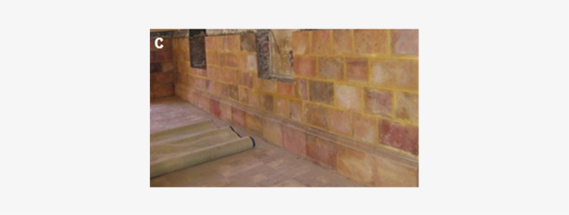Casing The Inner Walls Of The Mosque Of Brick With - Floor, transparent png download