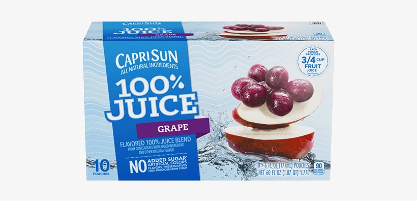 Capri Sun 100 Juice Berry, transparent png download