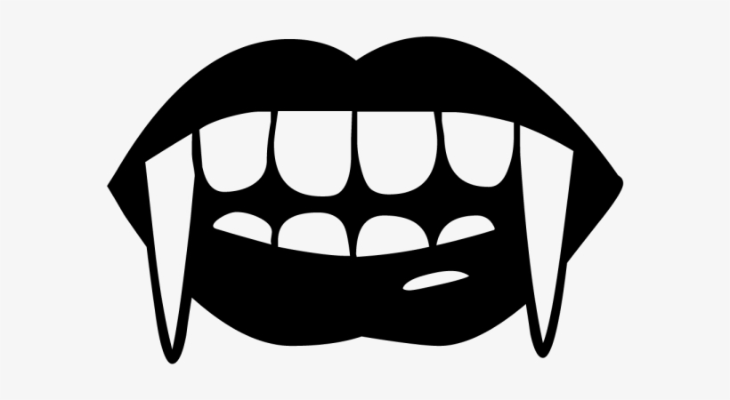 Vampire Png - Vampire Teeth Png, transparent png download