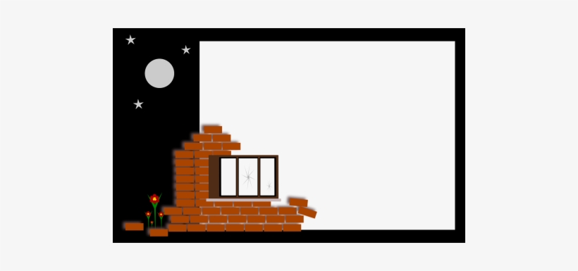 Frame,night,plants,old - Building, transparent png download