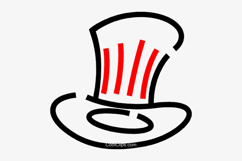 Uncle Sam's Hat Vektor Clipart Bild Vc049208 Coolclips, transparent png download