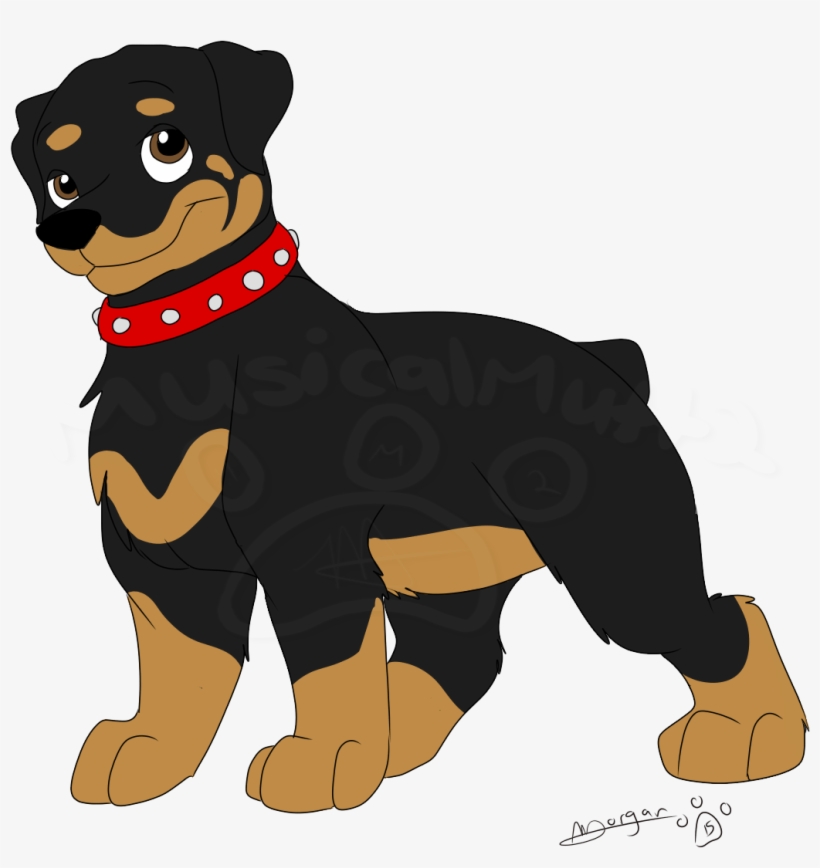 Rosco - Paw Patrol Rottweiler, transparent png download